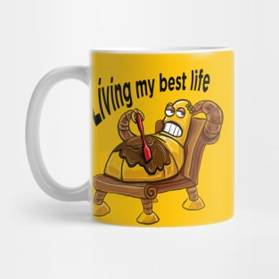 Hedonism bot - Futurama (Black Text) Mug